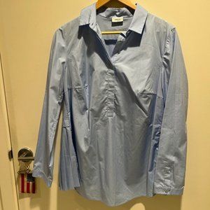 Akris Punto light blue blouse US size 12